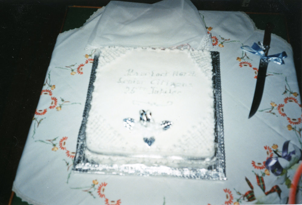 Havelock North Senior Citizens Association Twenty Fifth Jubilee Cake