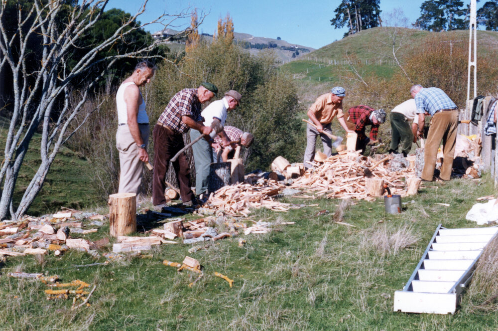 Chopping Kindling