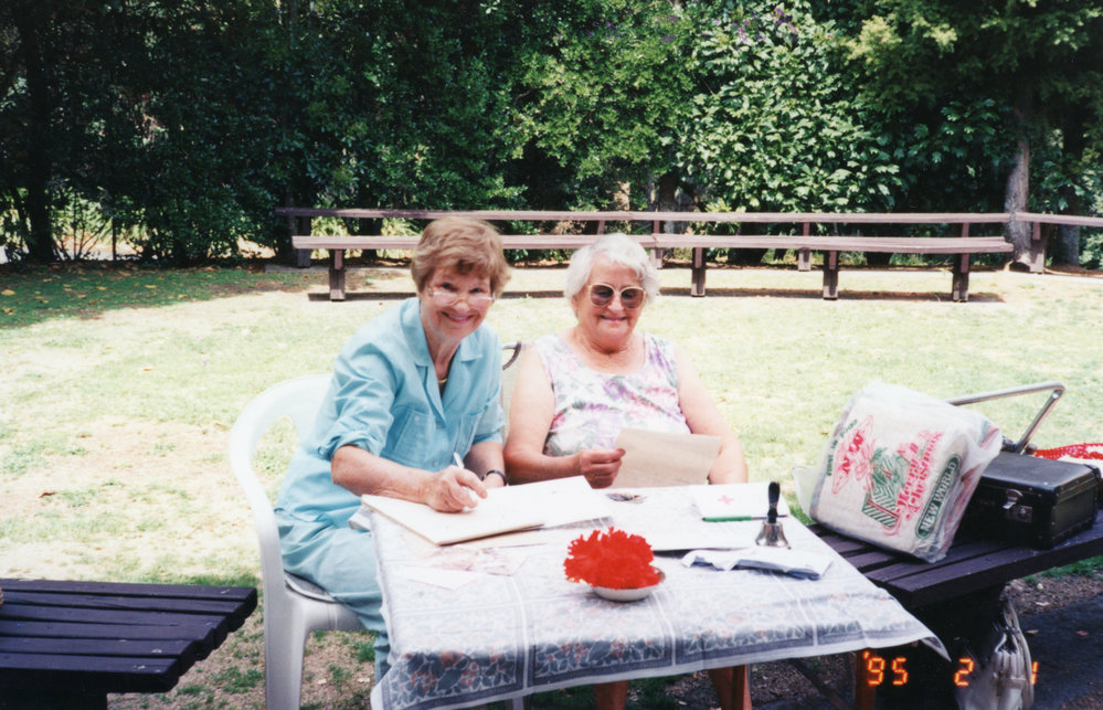 WDFF Committee Members at Outdoor Meeting
