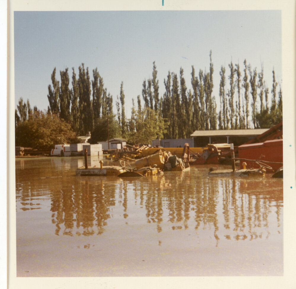 Flooding in Workyard