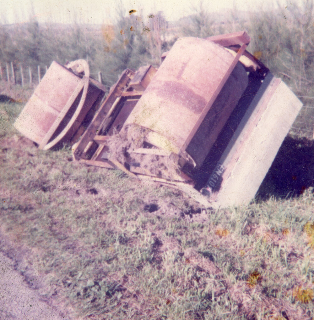 Overturned Roller