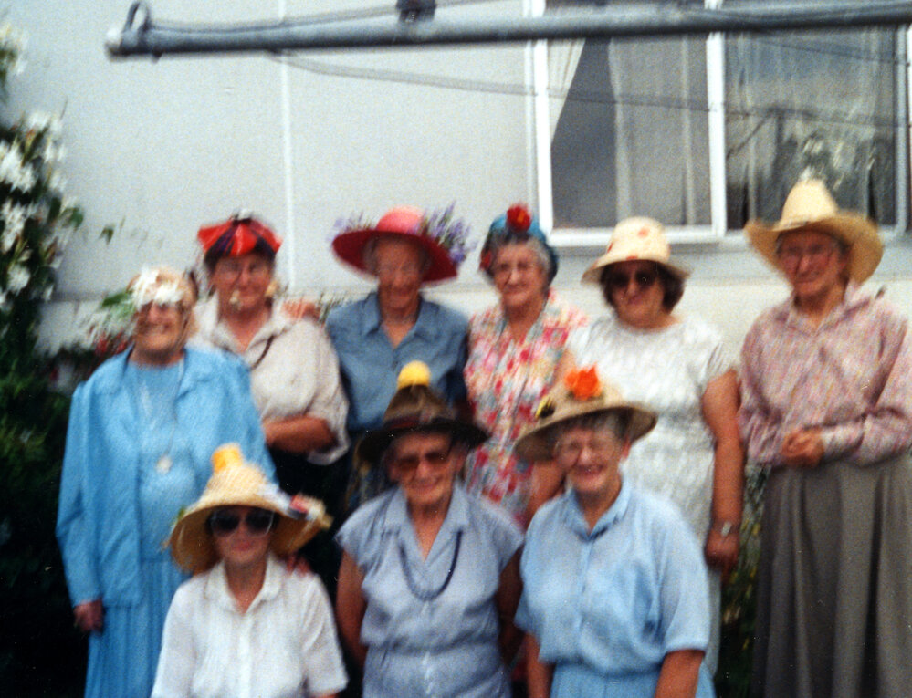 WDFF Members Wearing Decorated Hats