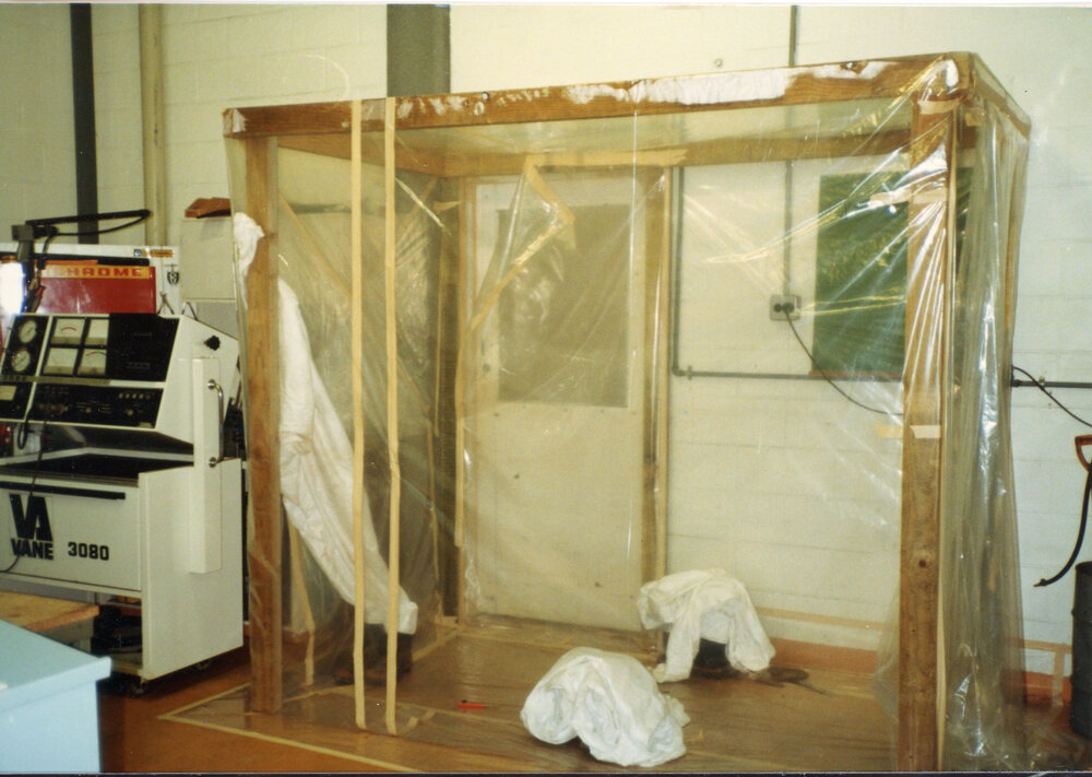 Frame around doorway