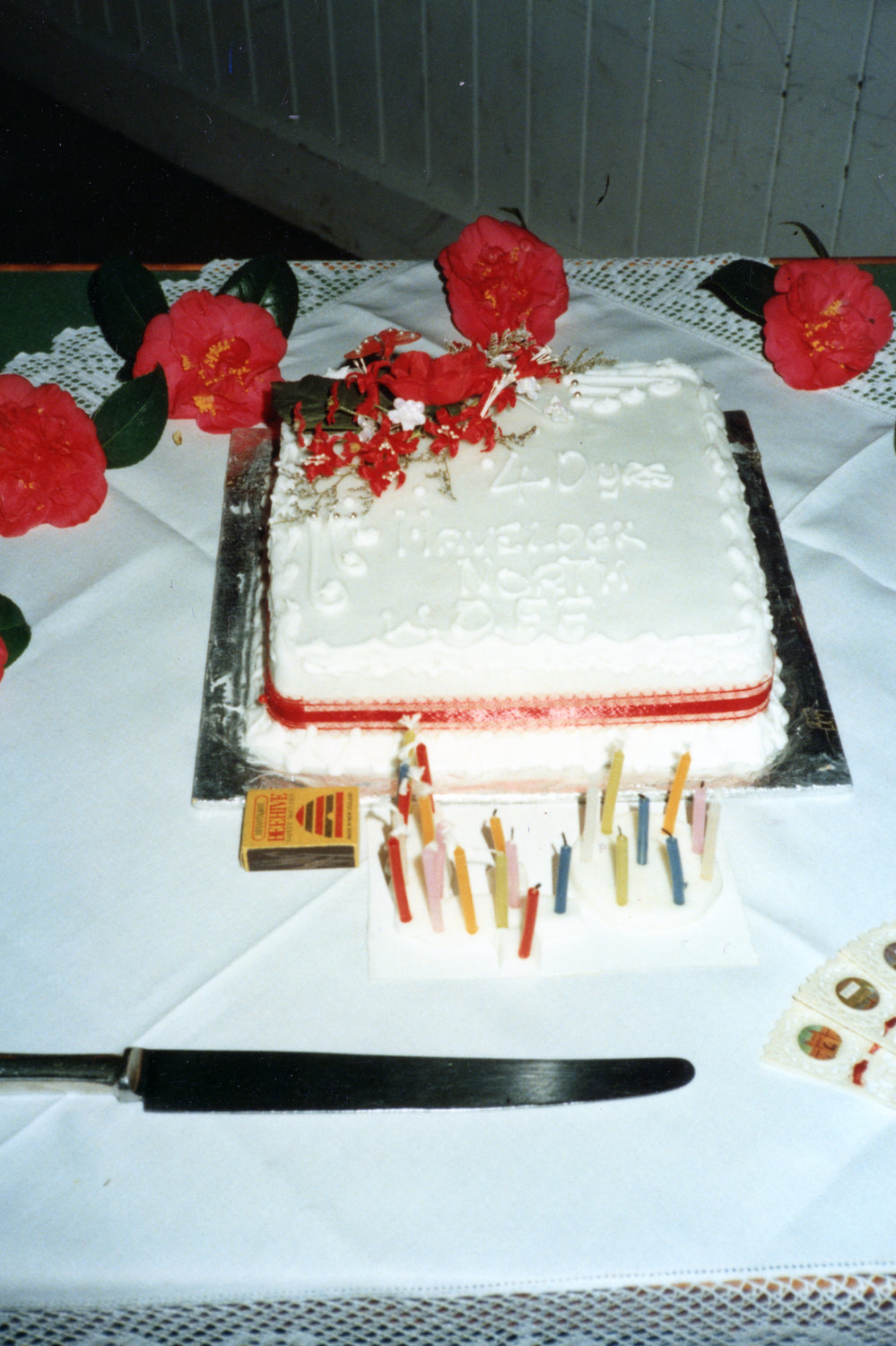 WDFF 40th Birthday Cake