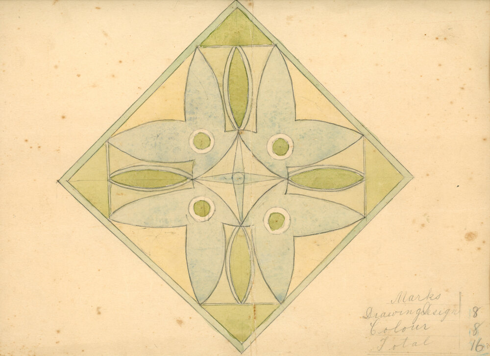 Leaf and Flower Design