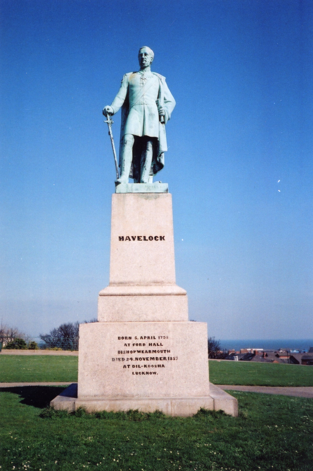 Statue of General Havelock, Sunderland, England