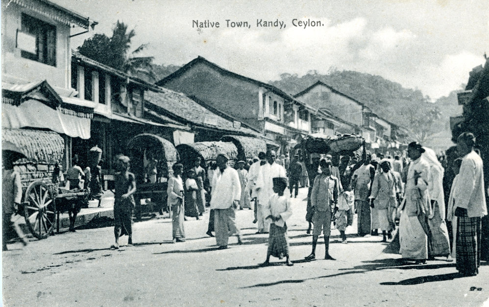 Native Town Kandy, Ceylon