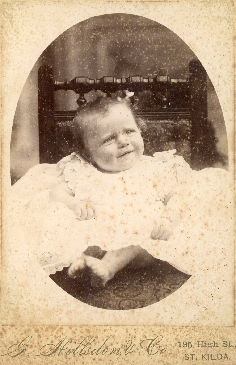 Studio Portrait of a Baby