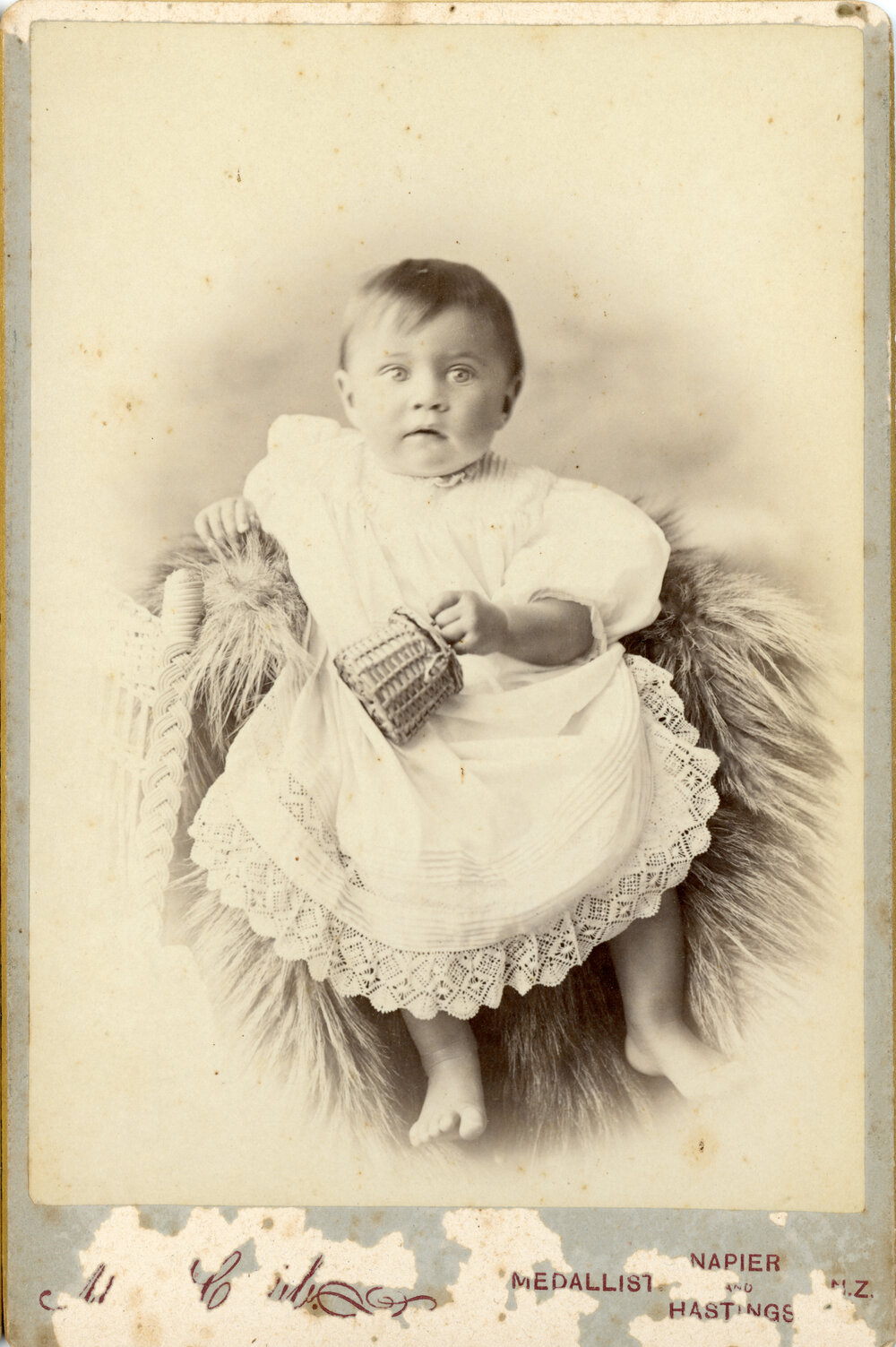 Studio Portrait of a Baby