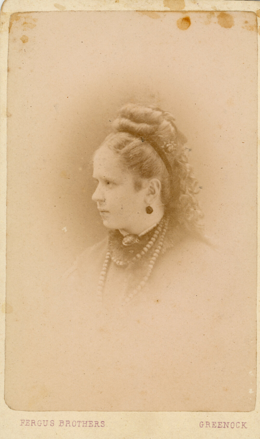 Studio Portrait of a Woman