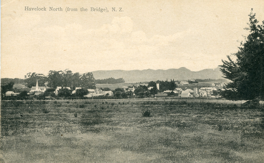 Postcard: Havelock North (from the Bridge), N.Z.