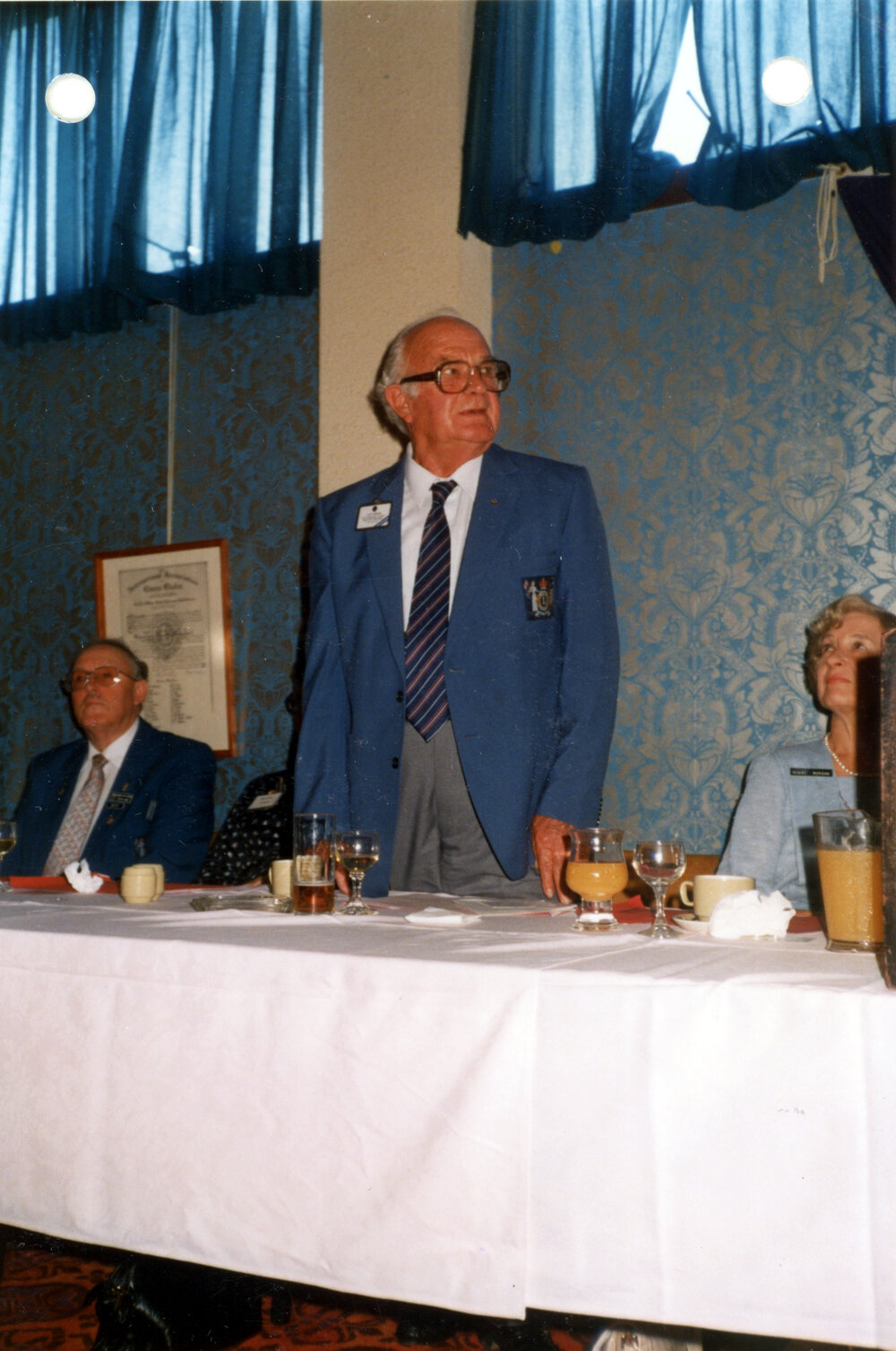 Lloyd Morgan Addressing Anniversary Celebrations