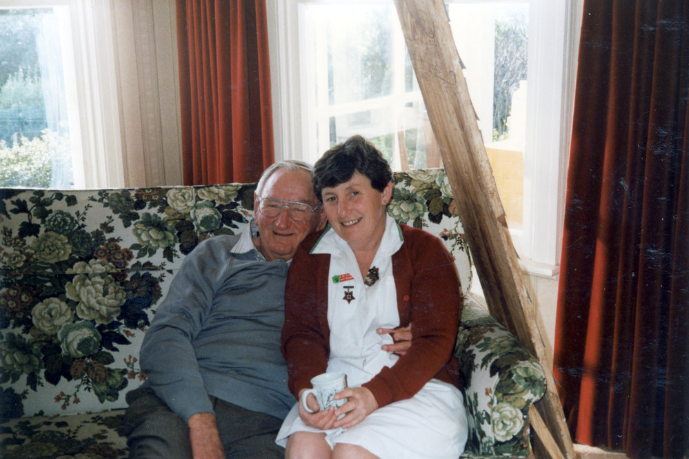 Martin Hobson and Meg
