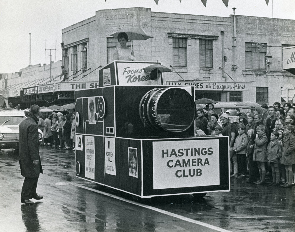 Hastings Camera Club Parade Float 1968