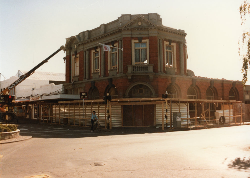 Demolition of ANZ Building
