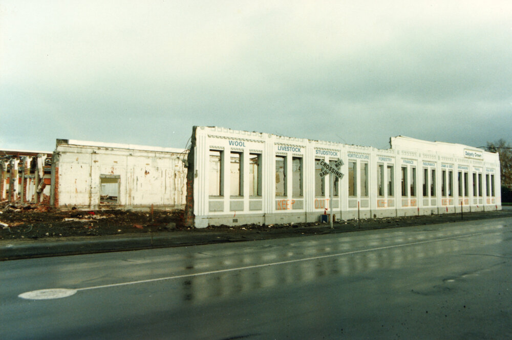 Demolition of Dalgety Crown Building