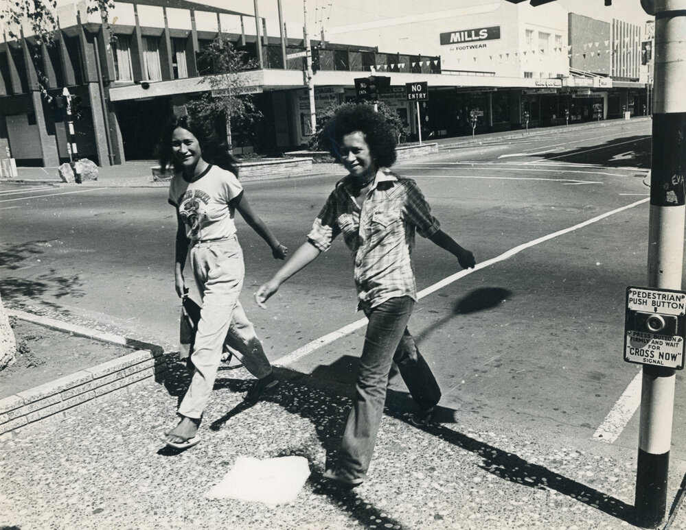 Teenagers in Town Centre