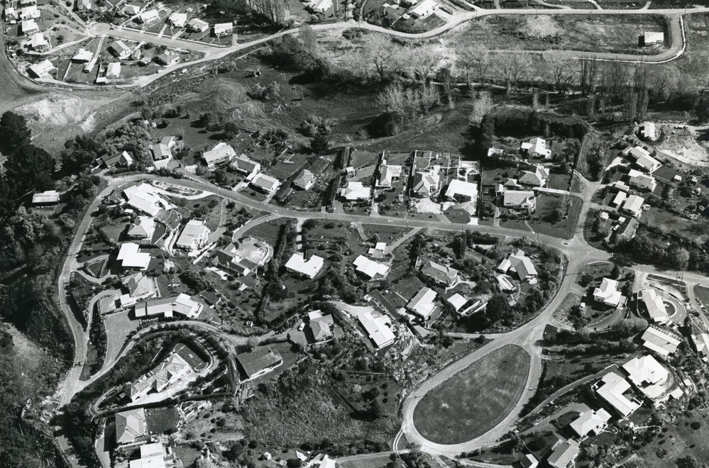 Aerial View of Tainui Drive, Havelock North