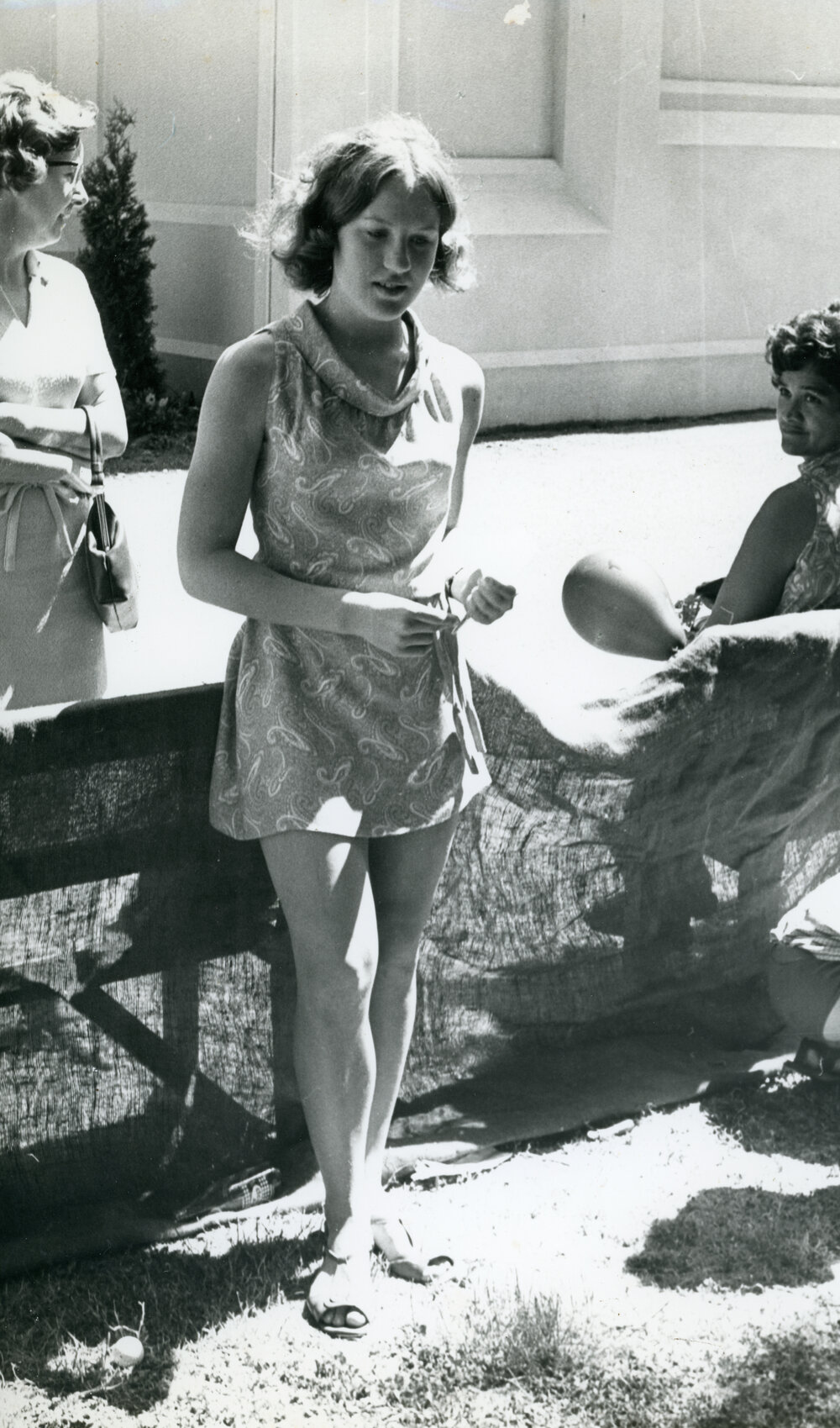 Young Woman at Outdoor Event