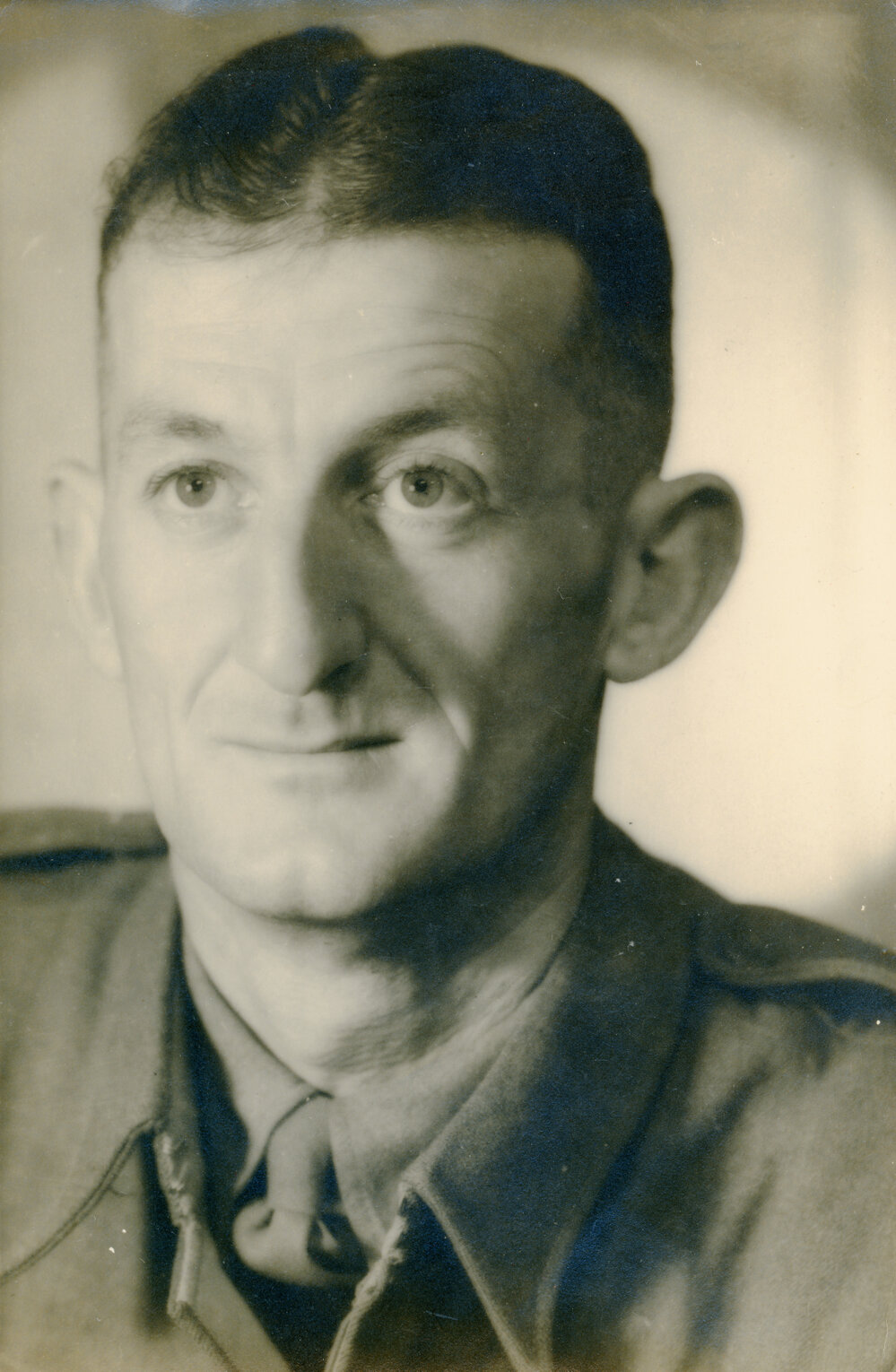 Portrait of Man in Soldier&rsquo;s Uniform