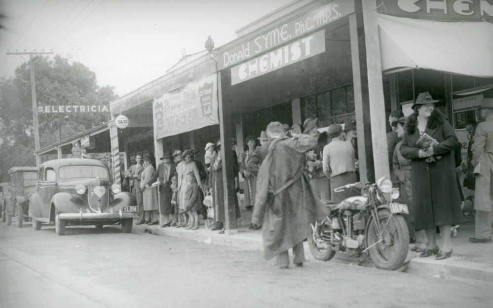 Te Mata Road Shops, Havelock North, 1940s