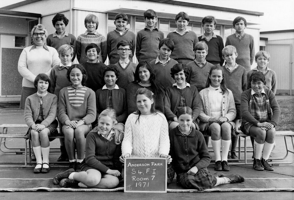 Anderson Park School S4 &amp; F1 1971