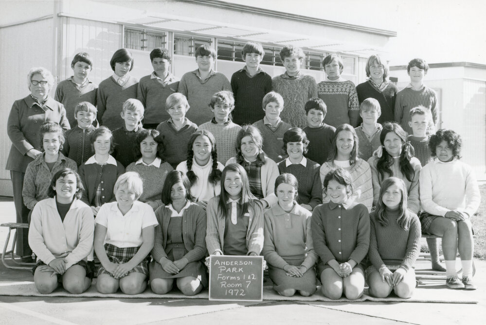Anderson Park School  F1 &amp; F2 1972