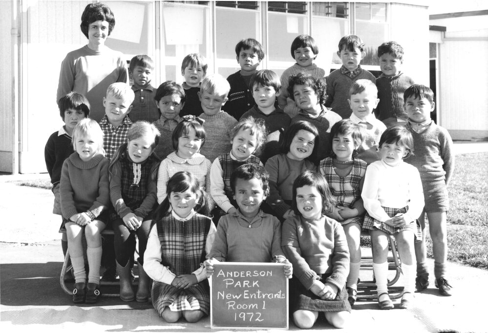 Anderson Park School New Entrants 1972