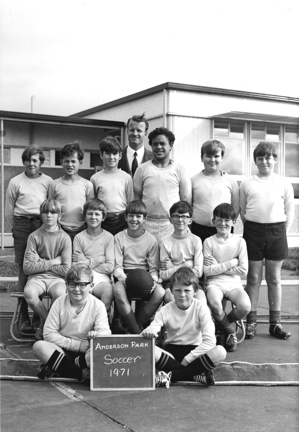 Anderson Park School Soccer 1971