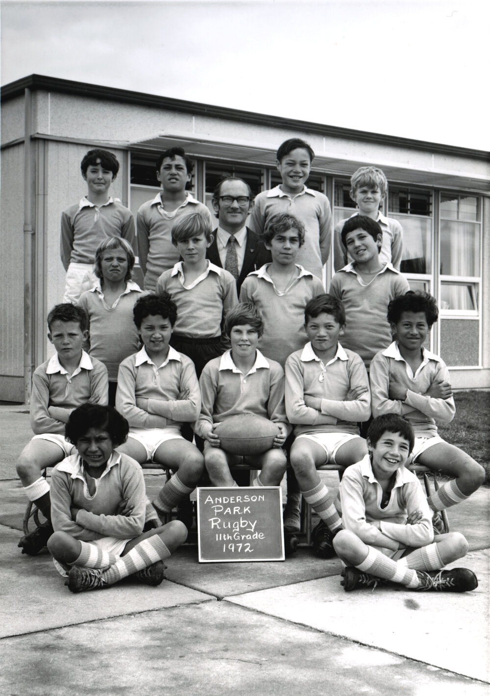 Anderson Park School 11th Grade Rugby 1972