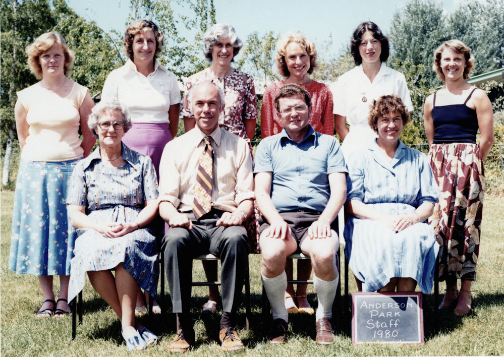 Anderson Park School Staff 1980