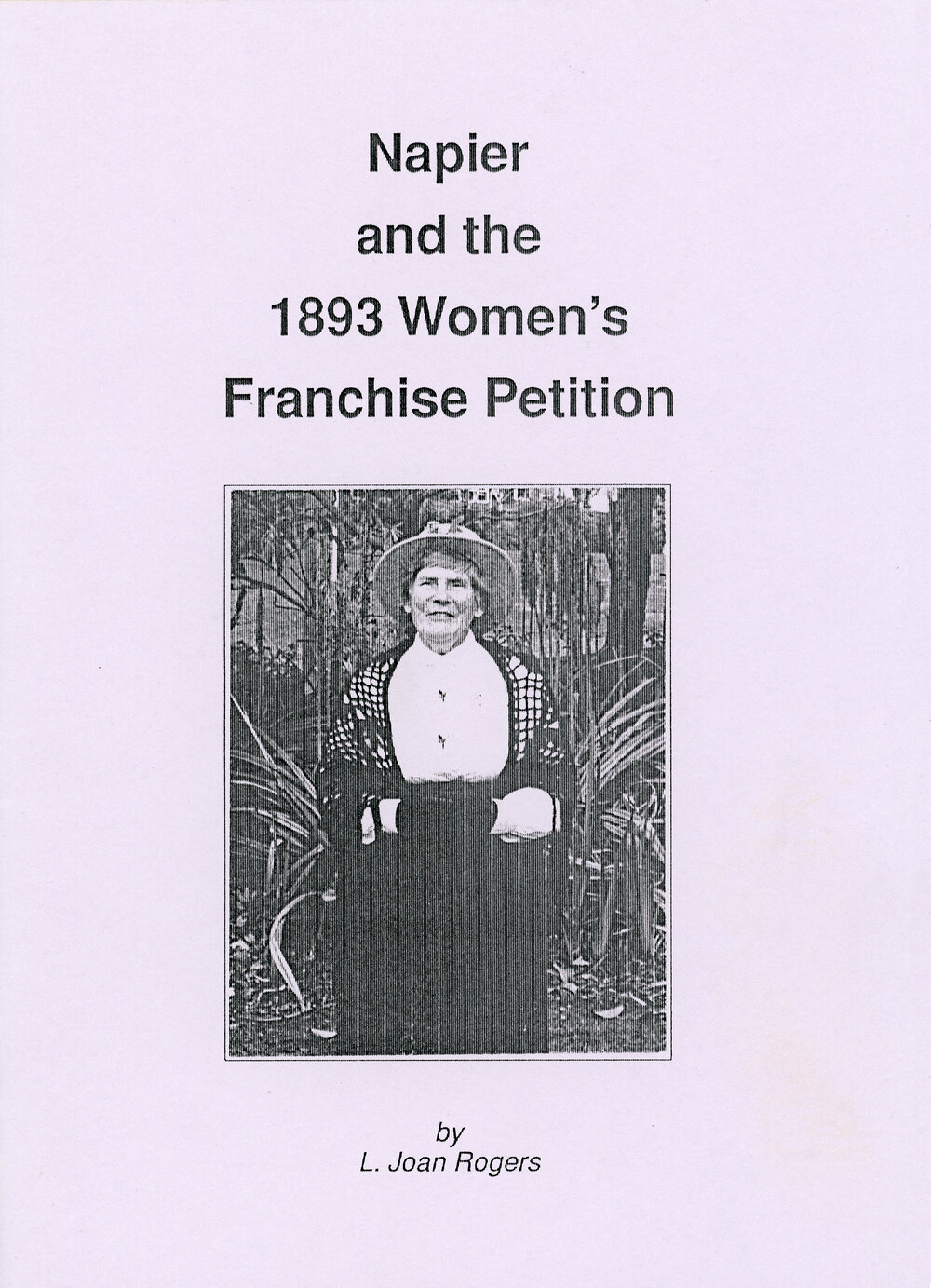 Napier and the 1893 Women's Franchise Petition