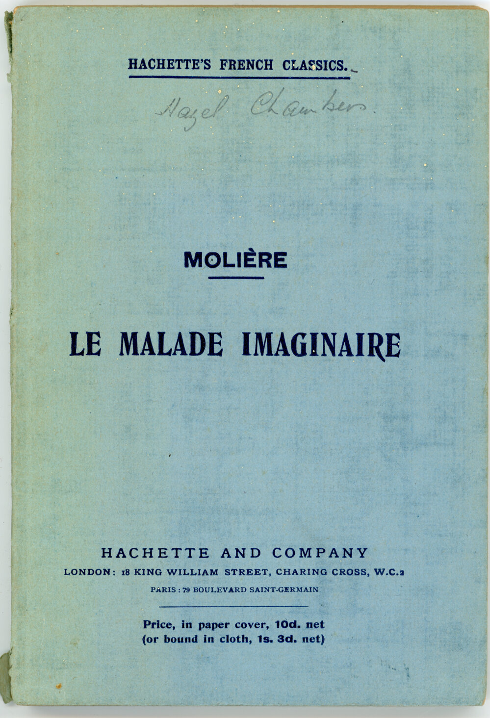 Book with Inscription