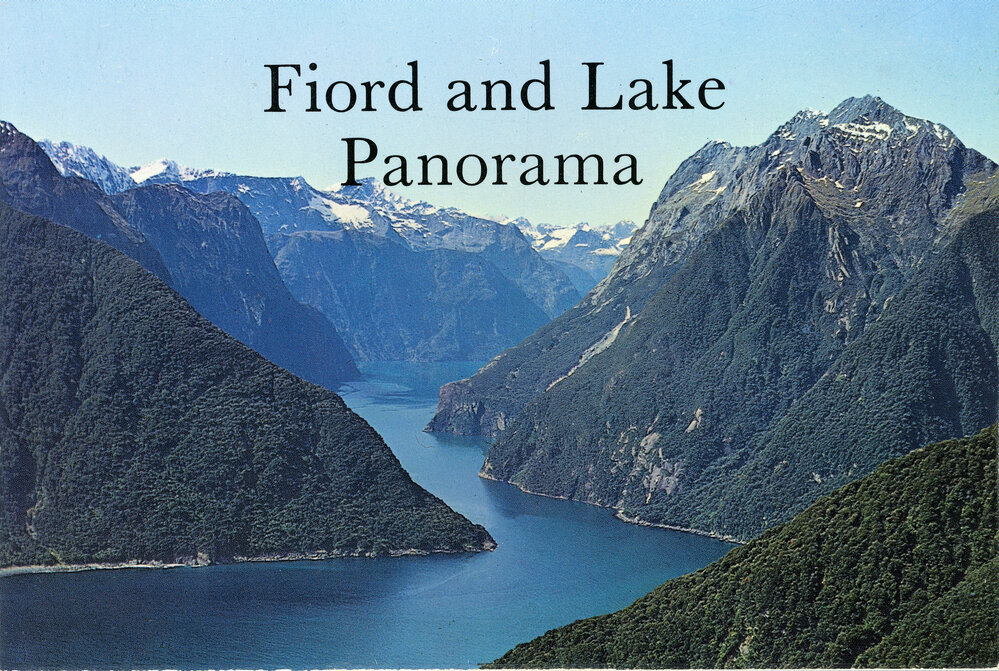 Fiord and Lake Panorama