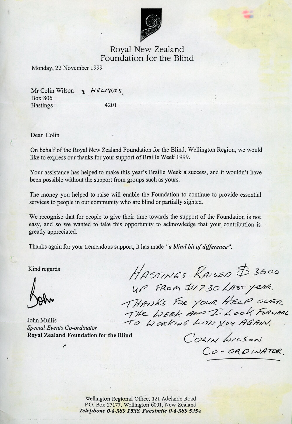 Foundation for the Blind