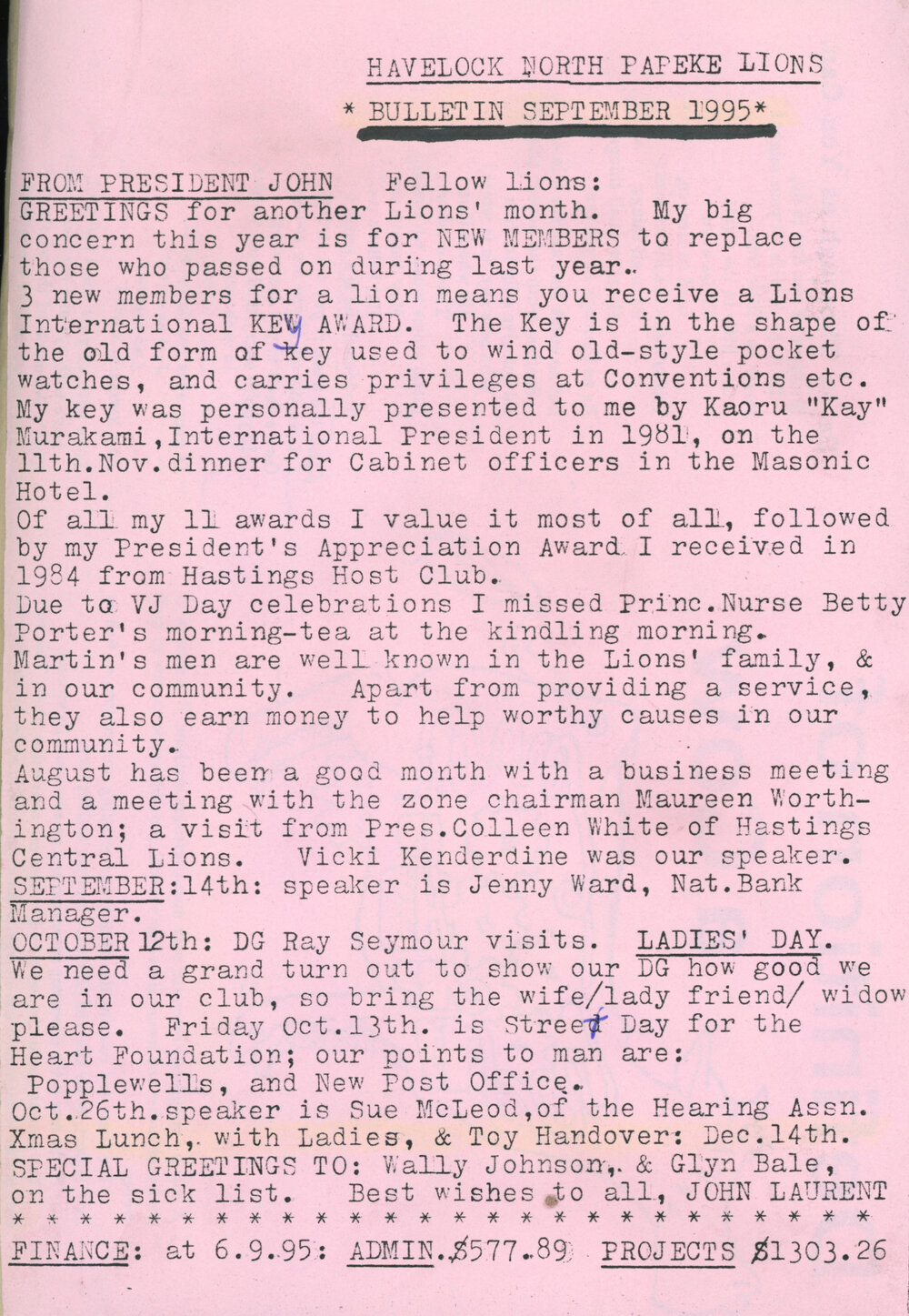 Bulletin September 1995