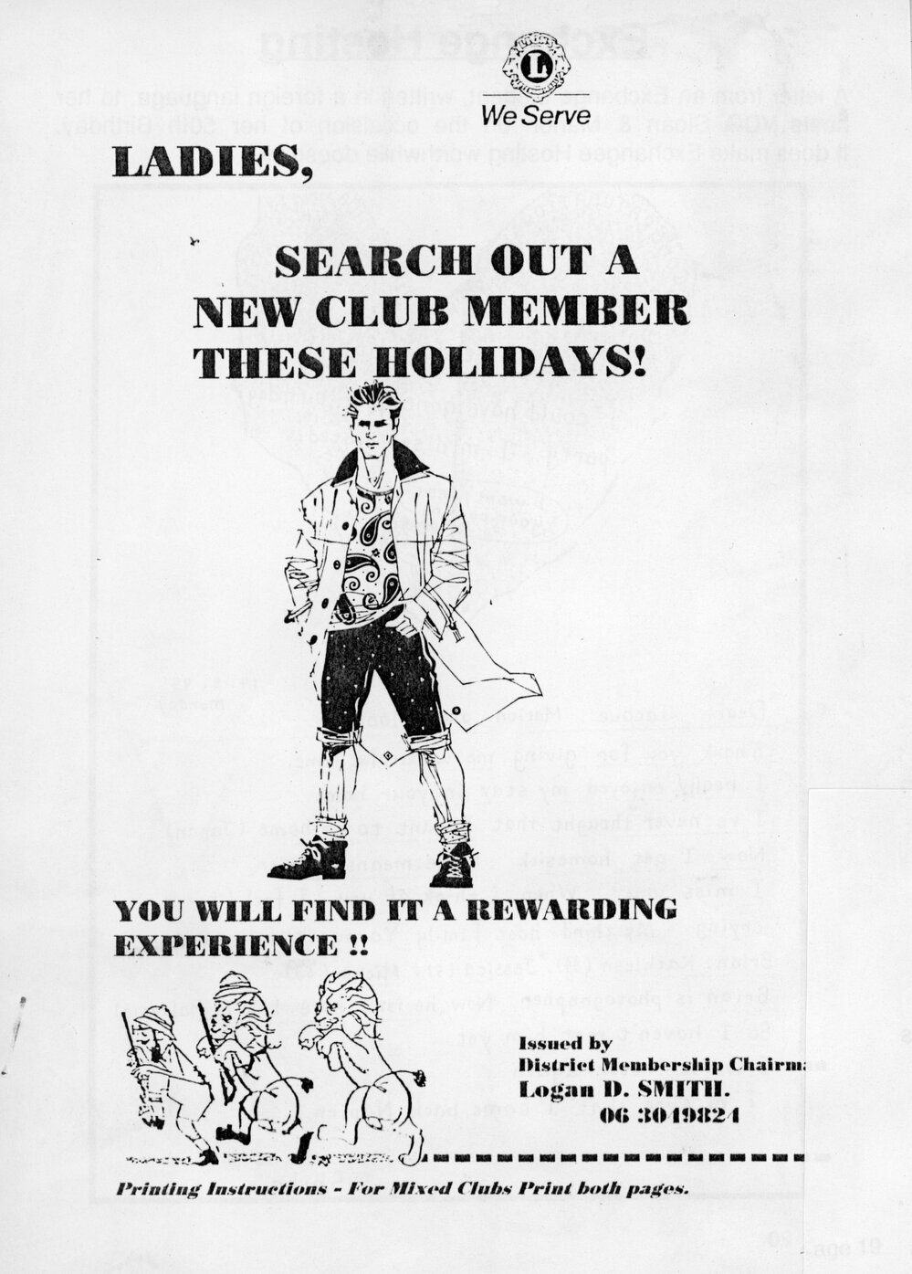 Search out a New Club Member These Holidays