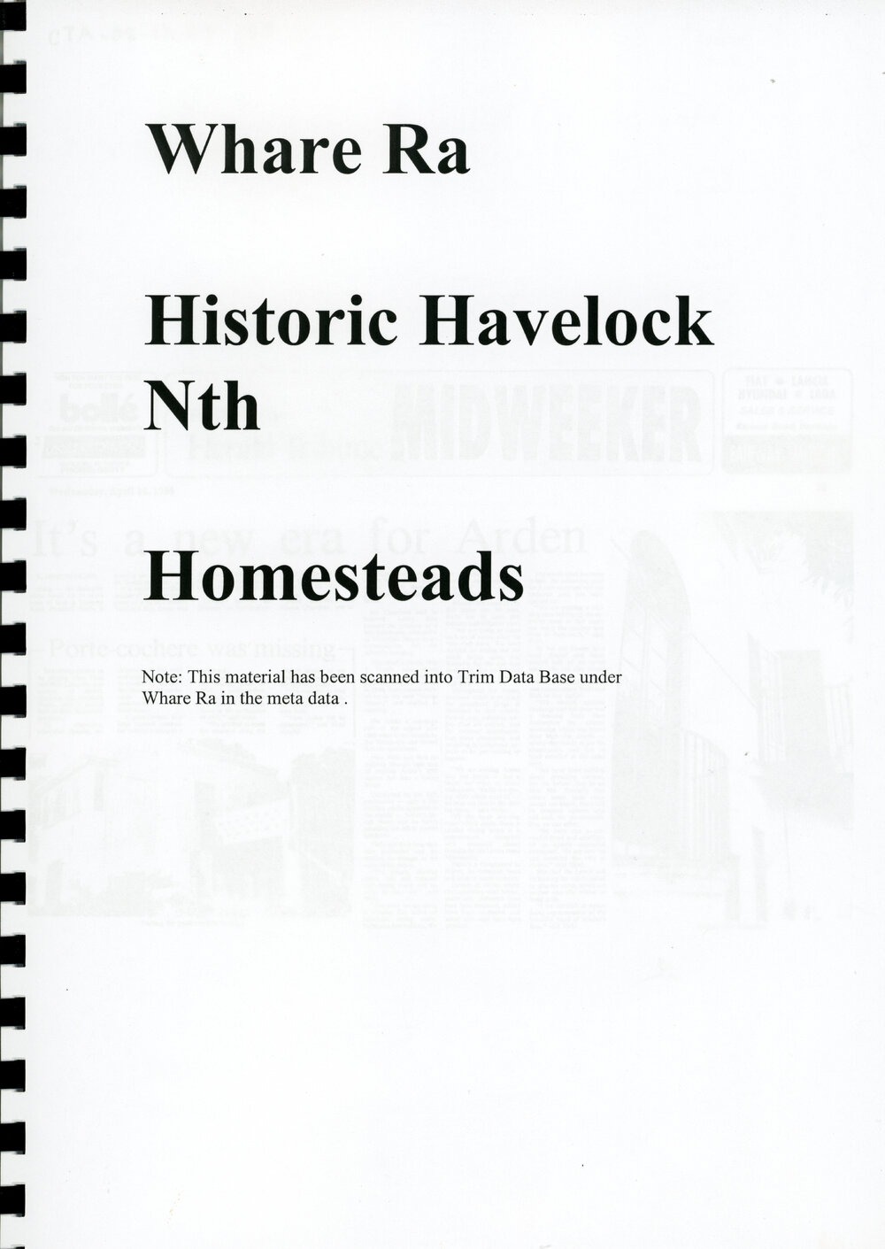 Whare Ra and Historic Havelock North Homesteads