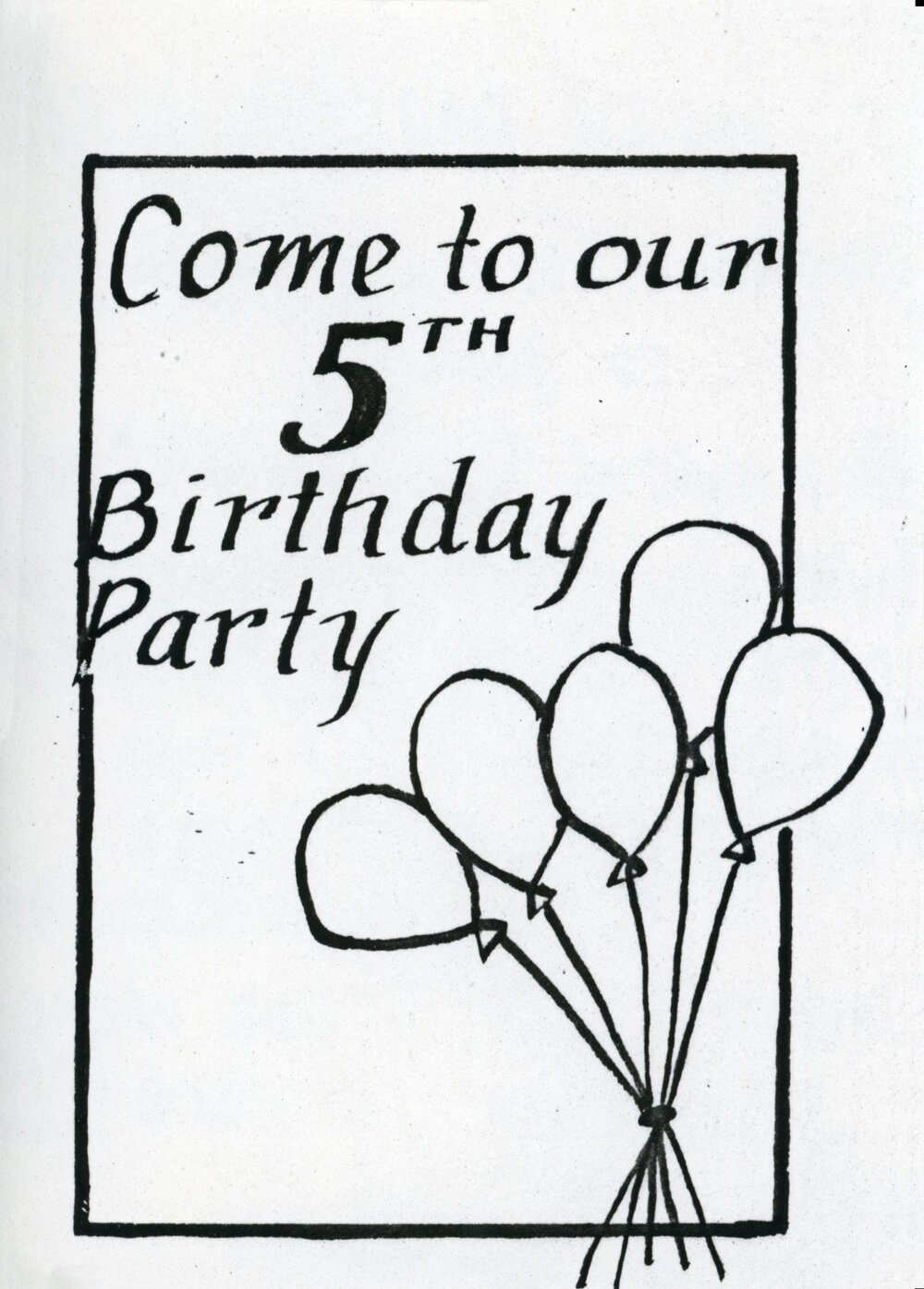 Birthday Invitation Te Mata Toastmasters