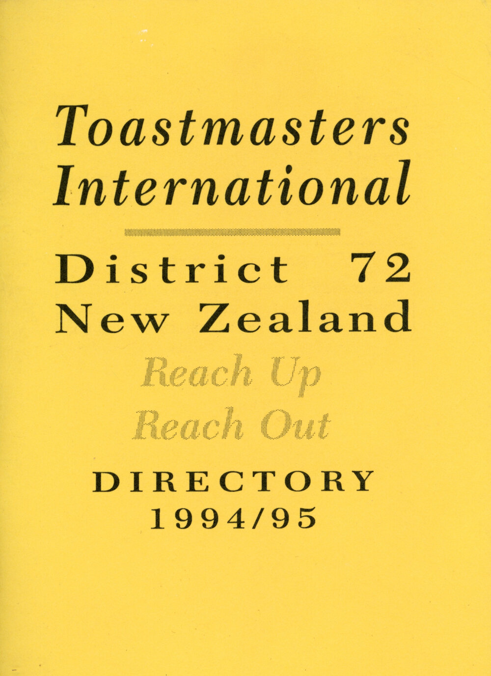 Toastmasters International Directory