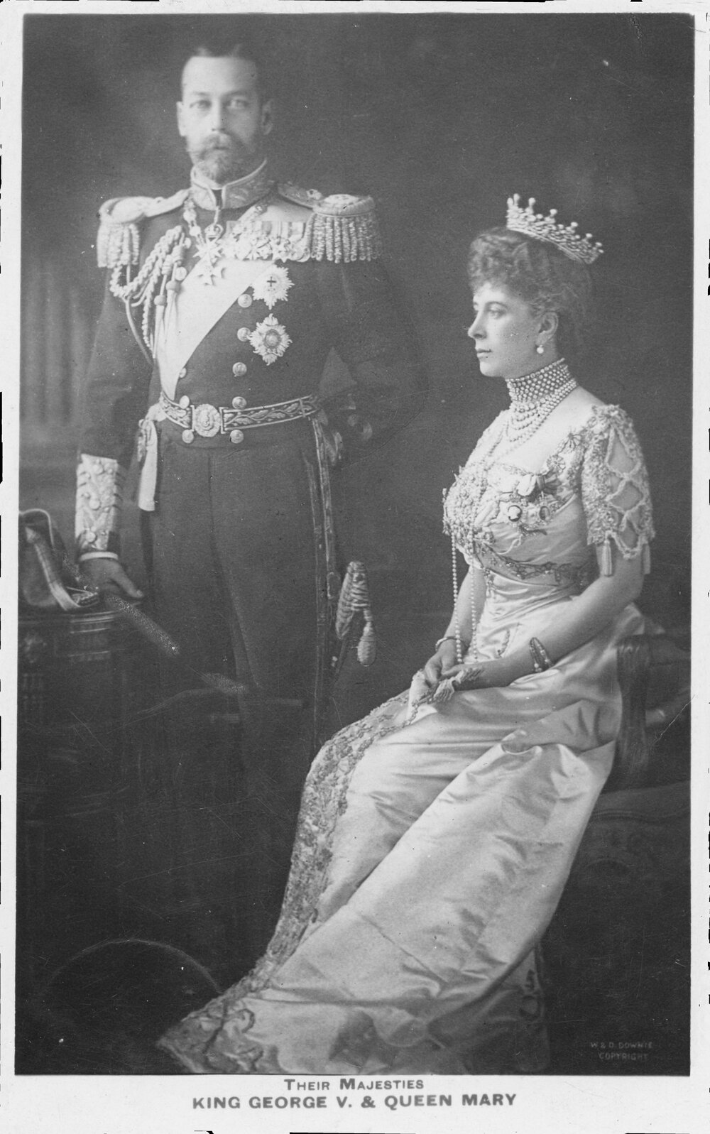 King George V. and Queen Mary