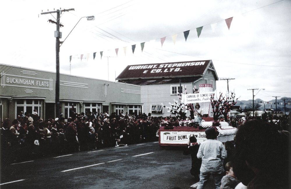 Carnival of Flowers Queen - Hastings Blossom Festival Parade 1966