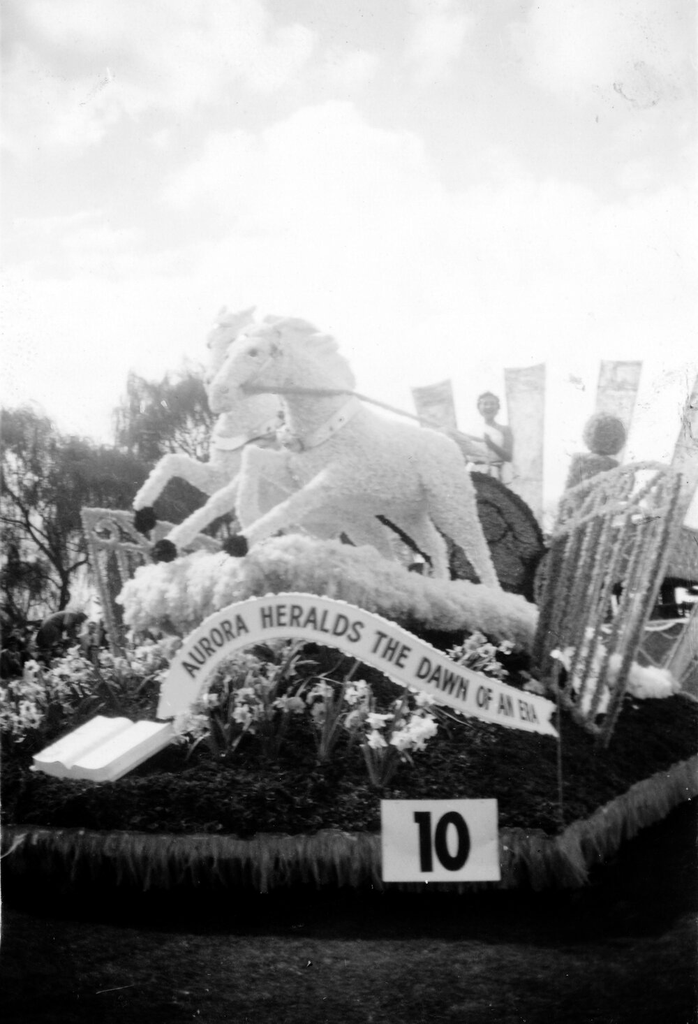 Hawkes Bay Farmers Float - Hastings Blossom Festival Parade 1956