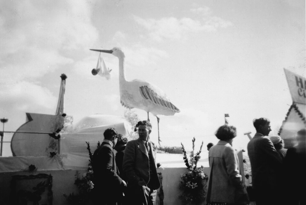 Hastings Plunket Society Float - Hastings Blossom Festival Parade 1956