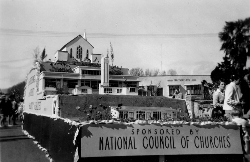 National Council of Churches - Hastings Blossom Festival Parade 1956