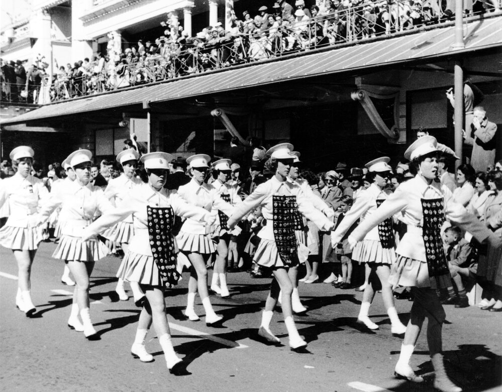 Marching Team - Hastings Blossom Festival 1959 