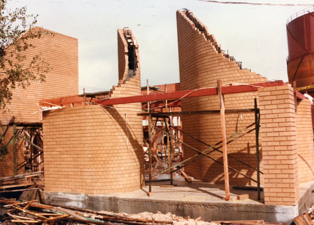 Brick Construction at Gas Works