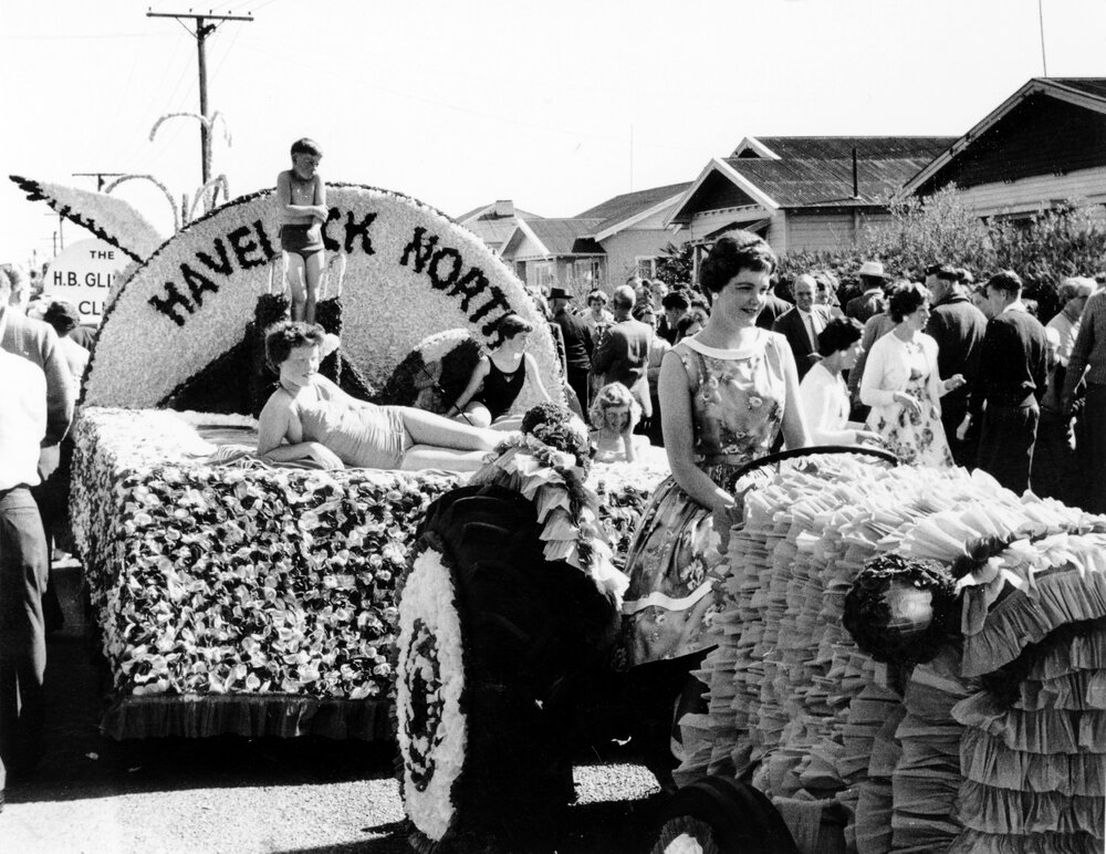 Havelock North Float - Hastings Blossom Festival 1959