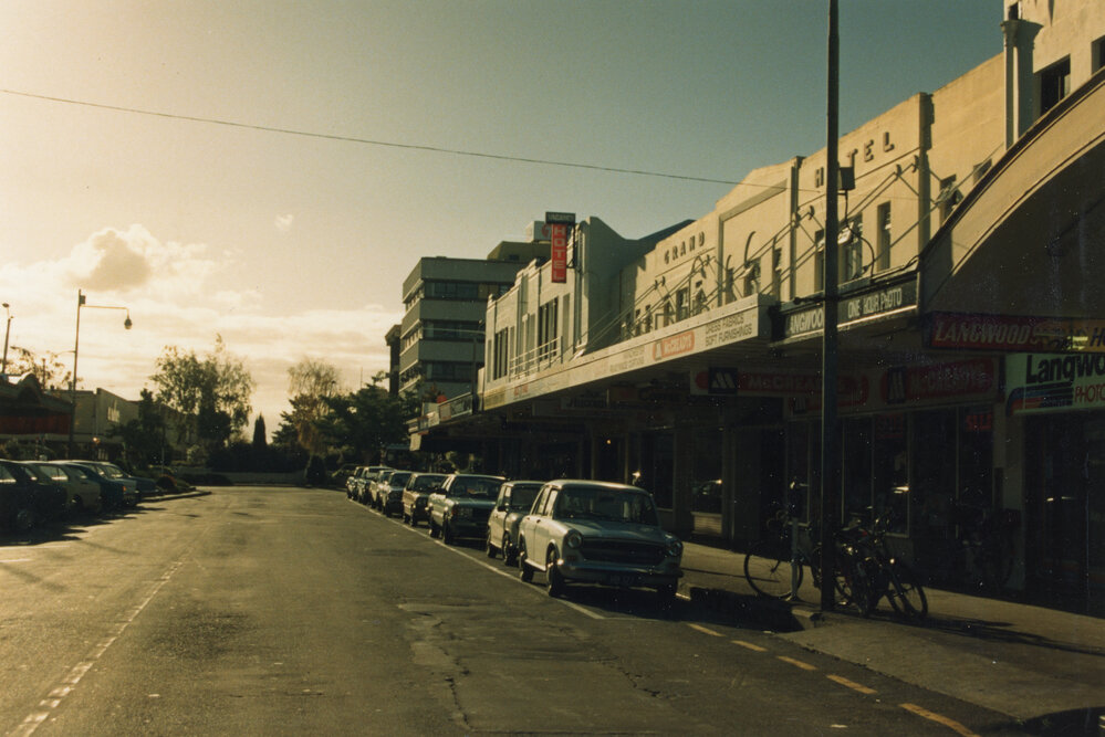Heretaunga Street from Grand Hotel