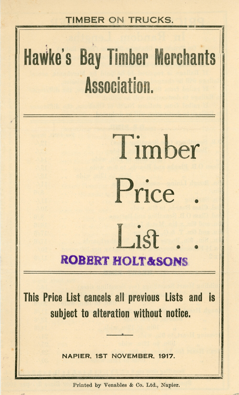 Timber on Trucks
